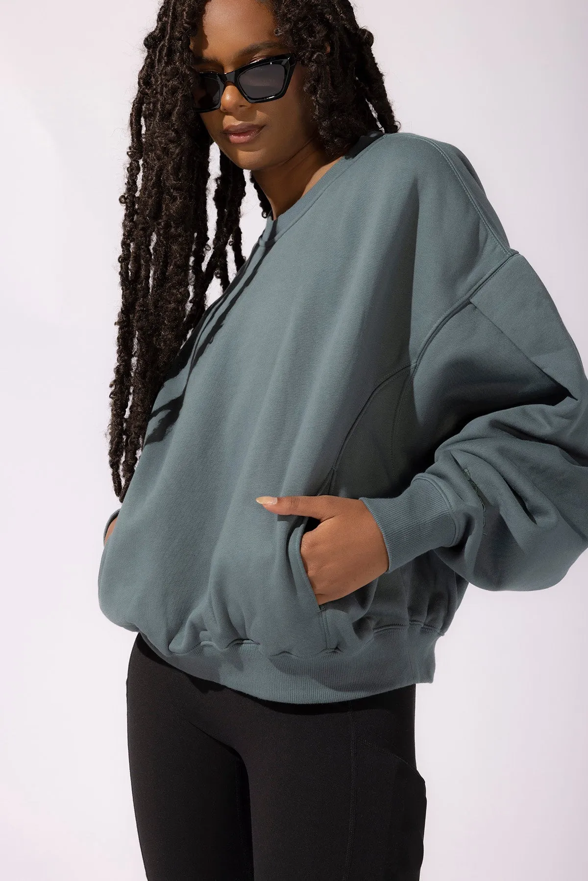Brunch Sweater - Teal sold by POPFLEX product image thumbnail 2