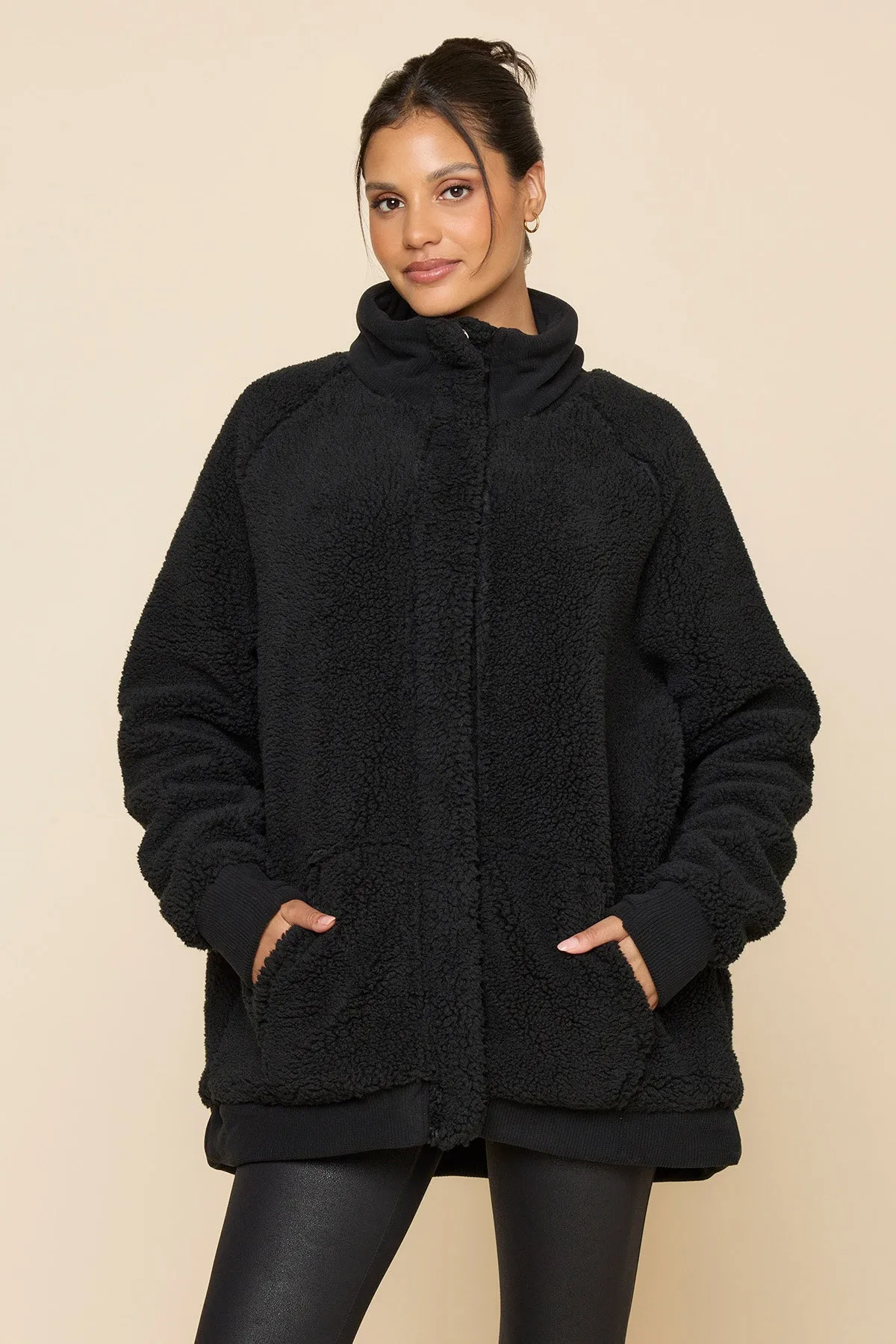 Bear Hug Jacket - Black sold by POPFLEX product image thumbnail 3