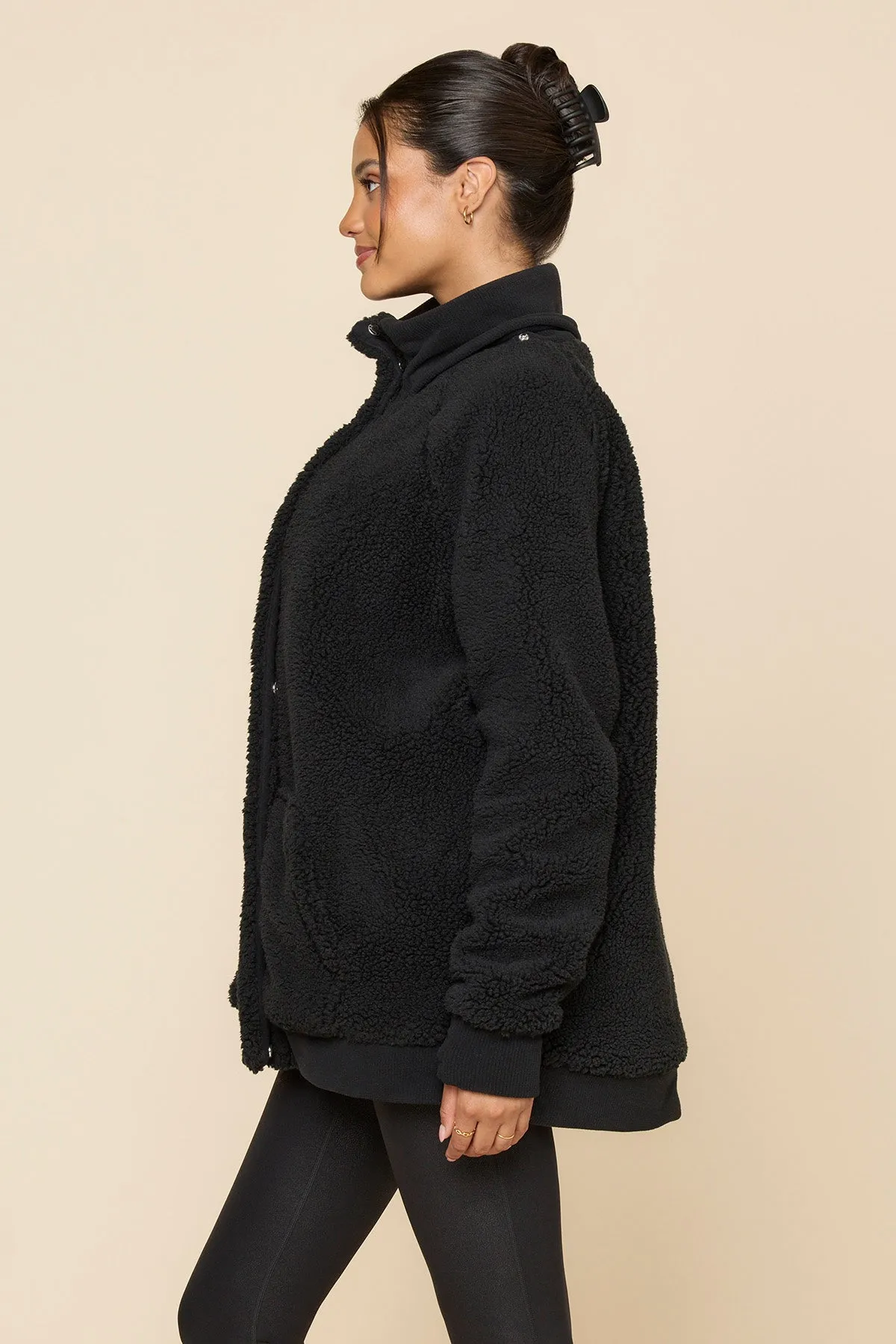 Bear Hug Jacket - Black sold by POPFLEX product image thumbnail 5