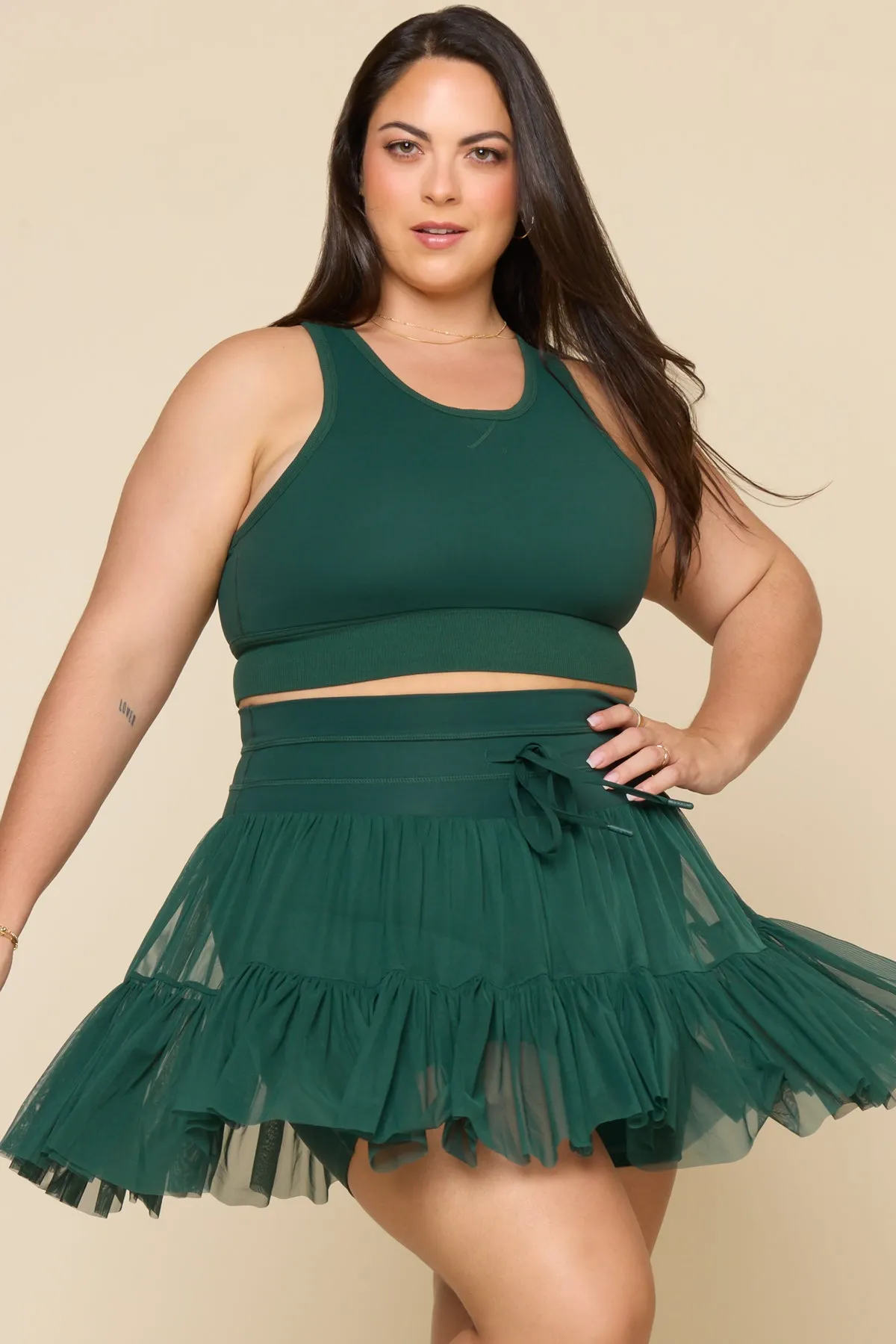 Pirouette Skort - Pine sold by POPFLEX product image thumbnail 2