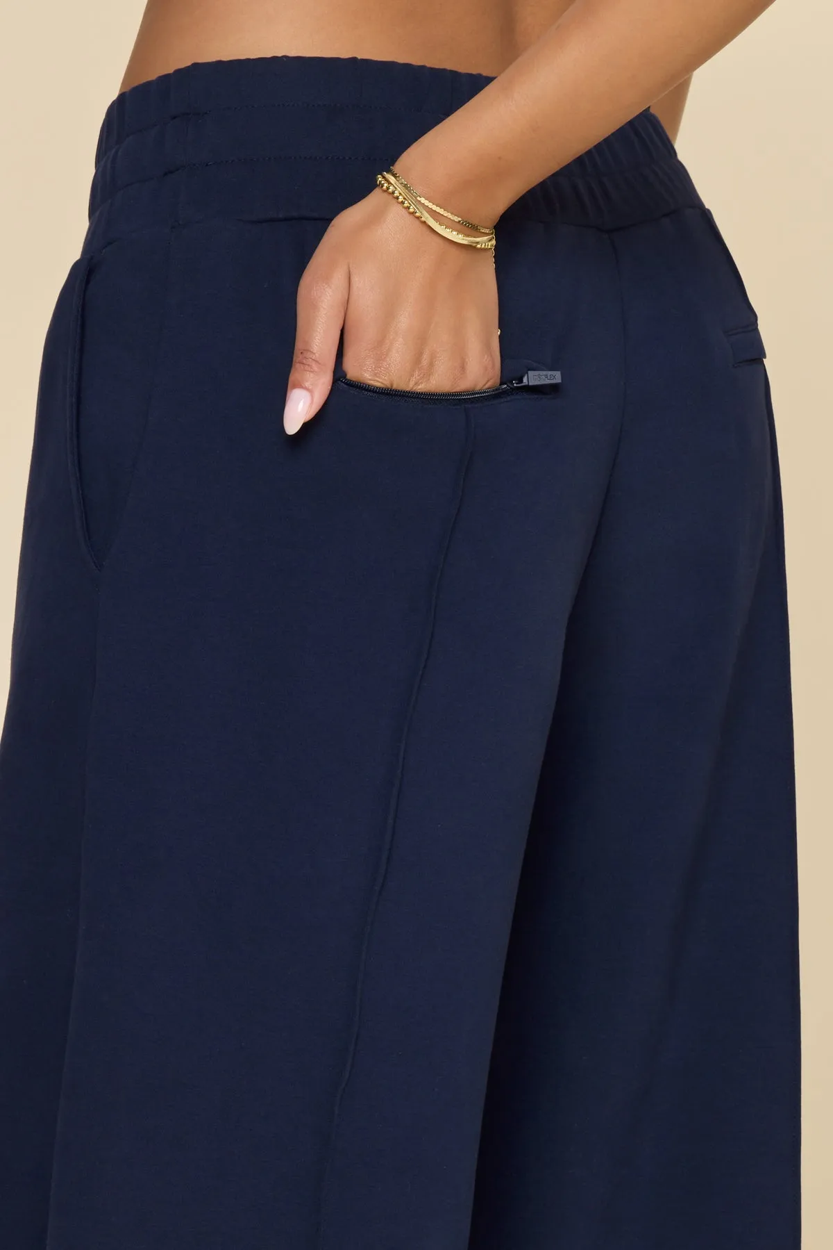 Perfect Plane Pants - Cosmic Navy sold by POPFLEX product image thumbnail 4