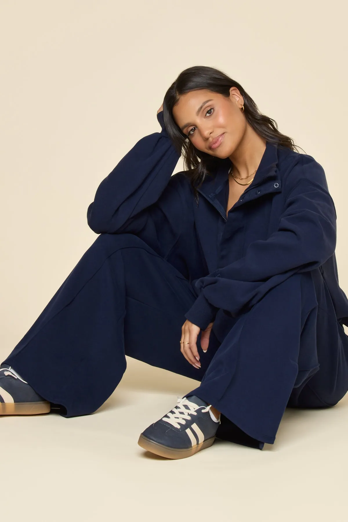 Perfect Plane Pants - Cosmic Navy sold by POPFLEX product image thumbnail 2