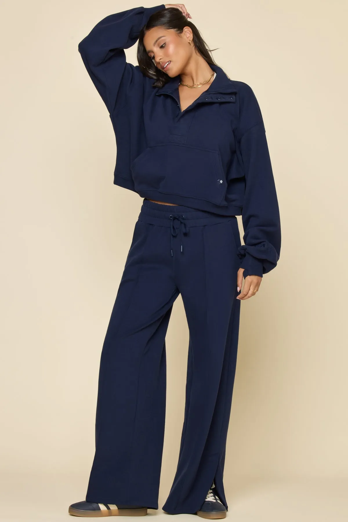 Perfect Plane Pants - Cosmic Navy sold by POPFLEX product image thumbnail 5