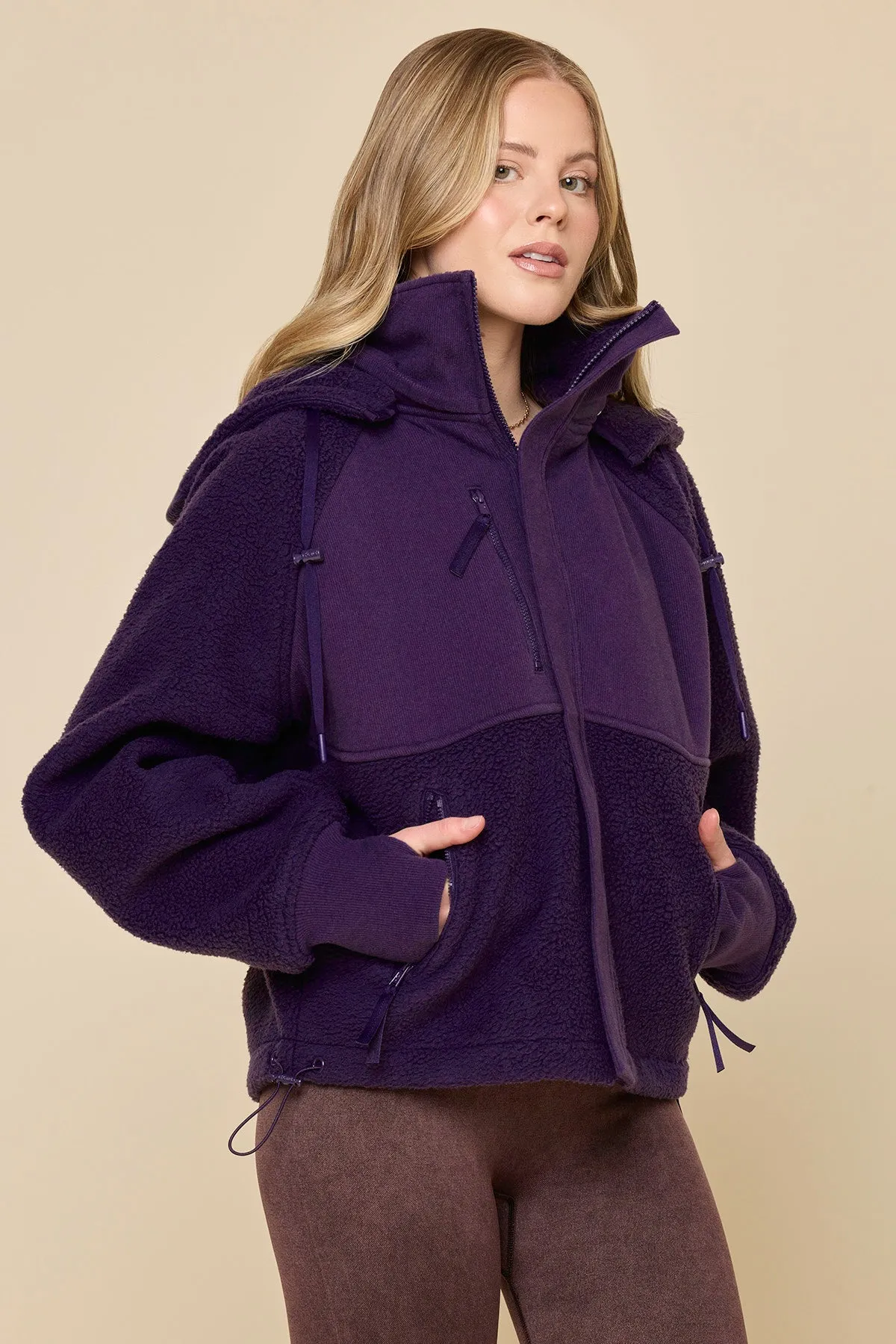 Find Your Inner Fleece - Cool Grape sold by POPFLEX product image thumbnail 2