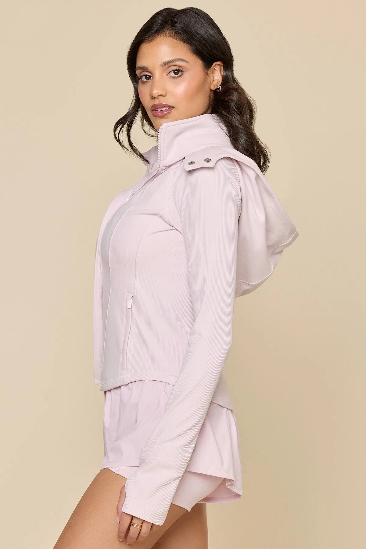 Corset Zip Jacket - Orchid Ice sold by POPFLEX product image thumbnail 5