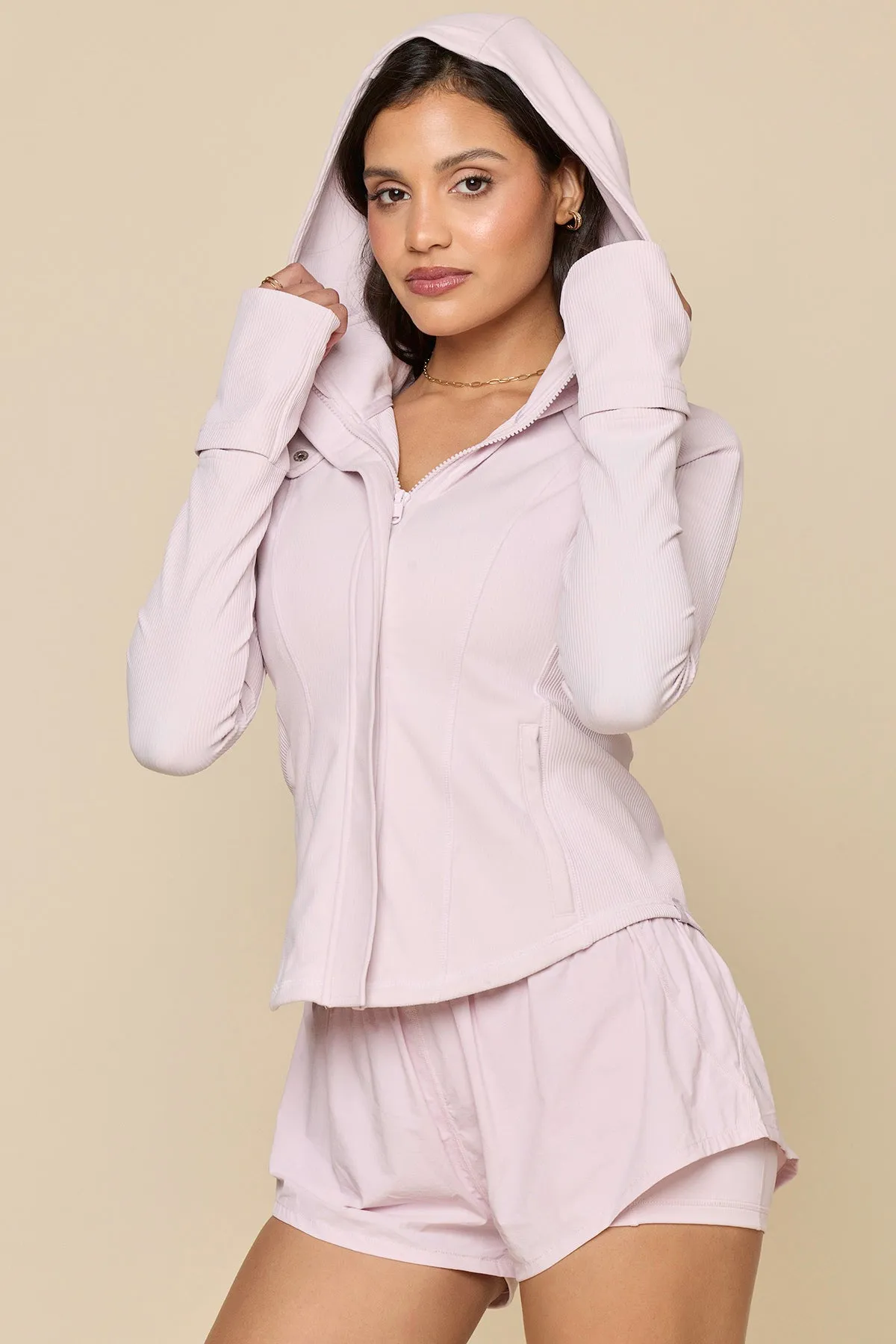 Corset Zip Jacket - Orchid Ice sold by POPFLEX product image thumbnail 3