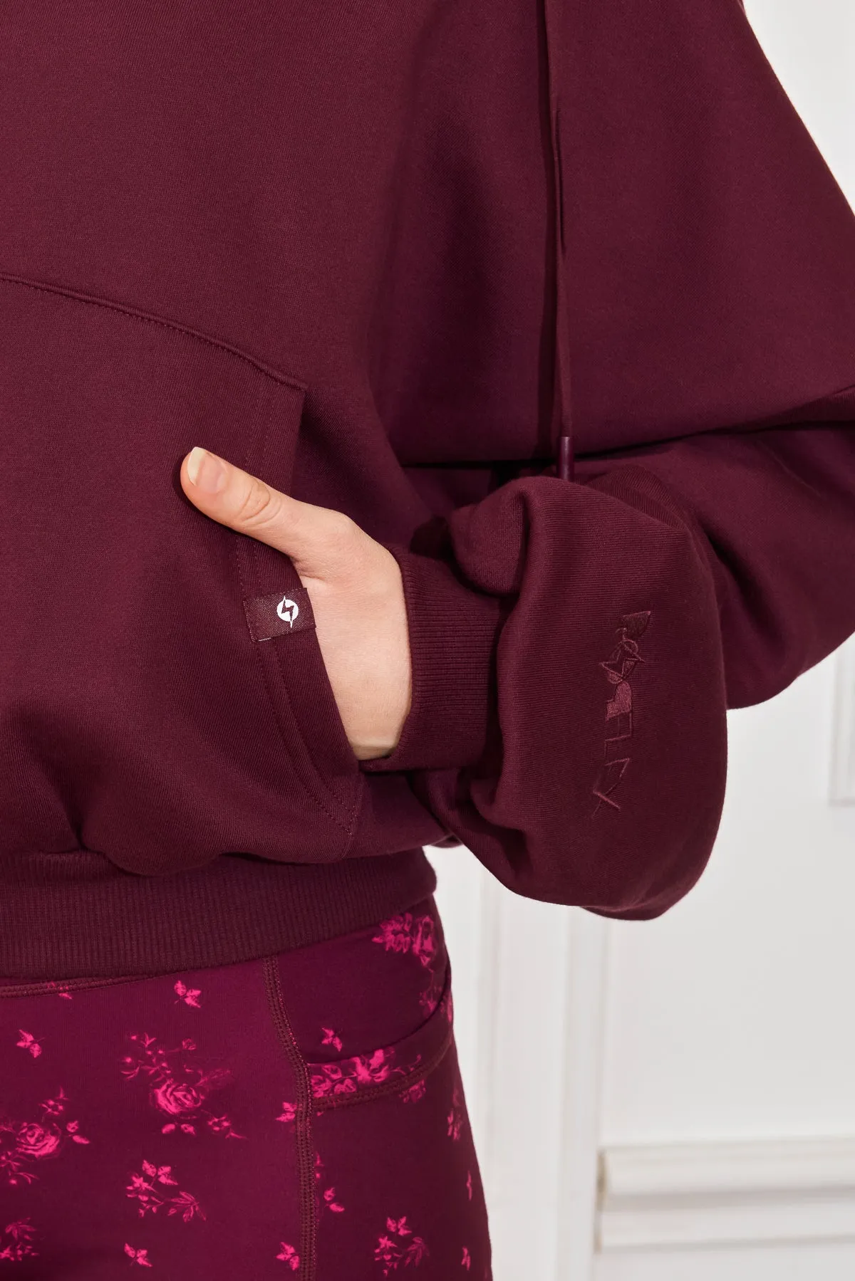Zip Cloud Hoodie - Fleur d'amour sold by POPFLEX product image thumbnail 5