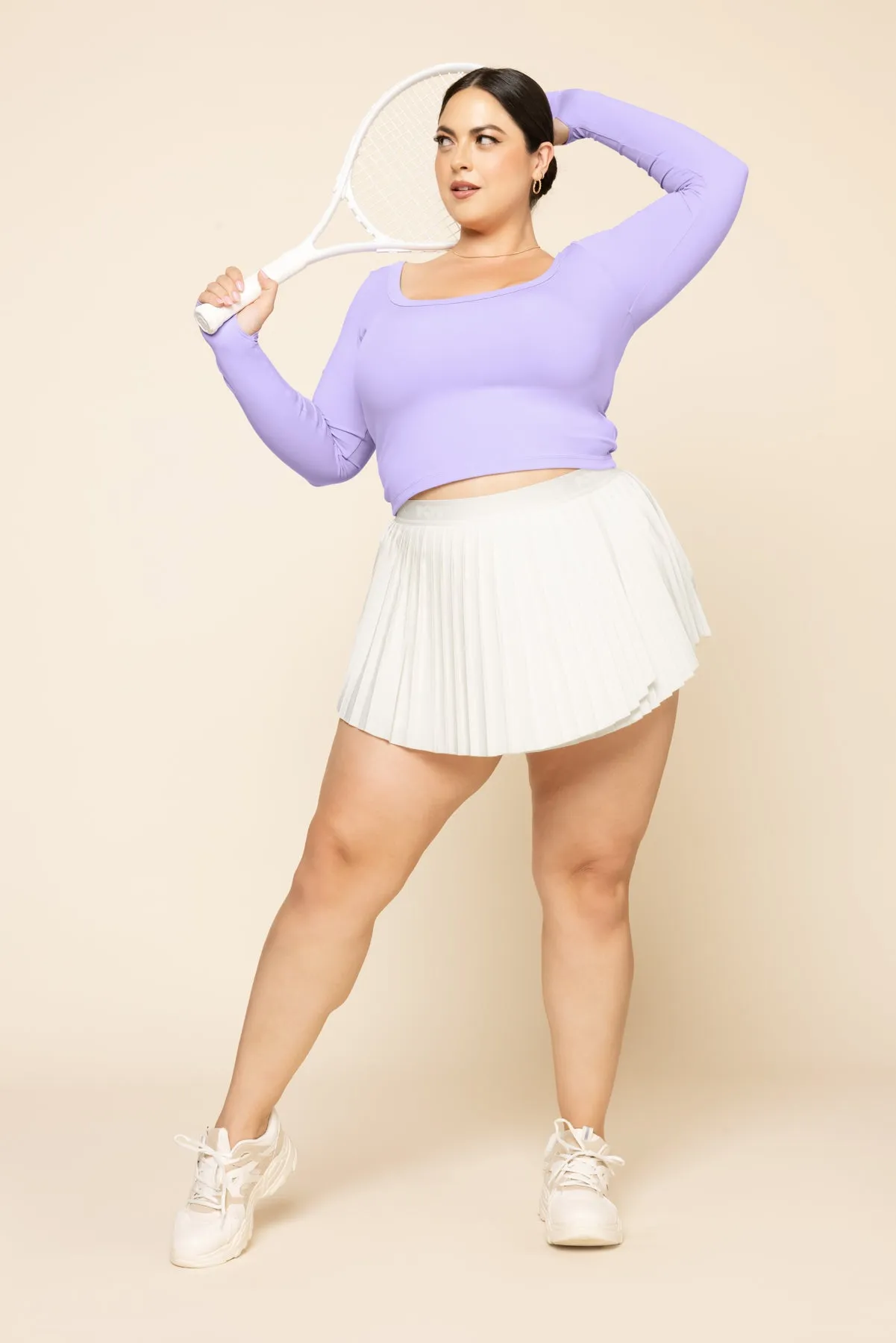 Your Favorite Reversible Long Sleeve Top (Cropped) - Digital Lavender sold by POPFLEX product image thumbnail 4