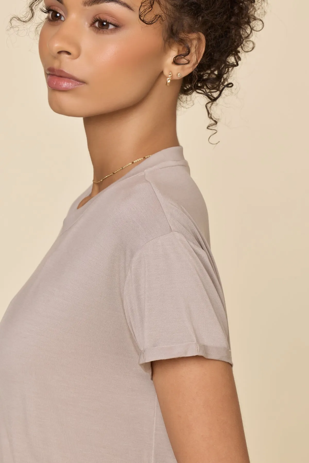 The Perfect Tee - Cobblestone sold by POPFLEX product image thumbnail 3