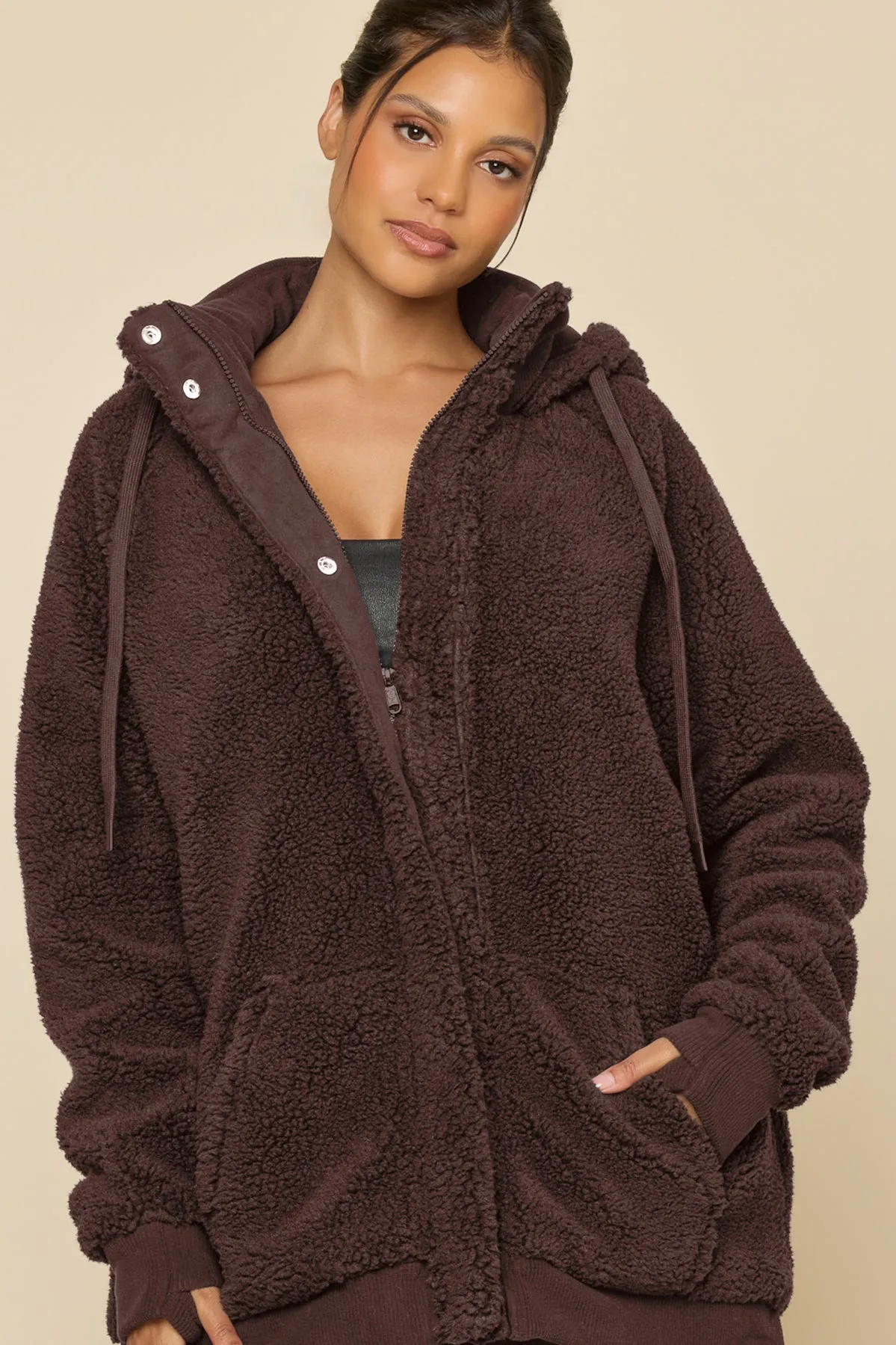 Bear Hug Jacket - Ganache sold by POPFLEX product image thumbnail 4