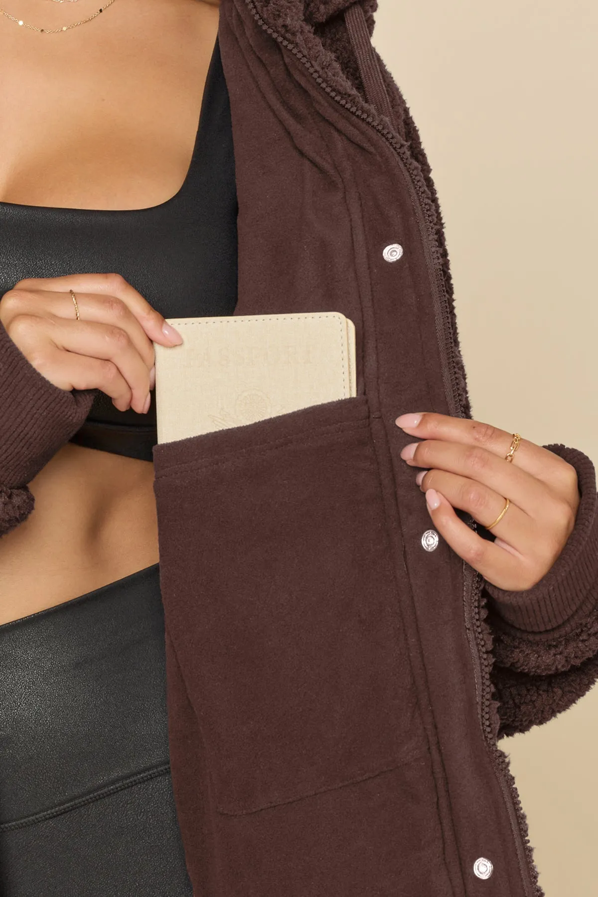 Bear Hug Jacket - Ganache sold by POPFLEX product image thumbnail 5