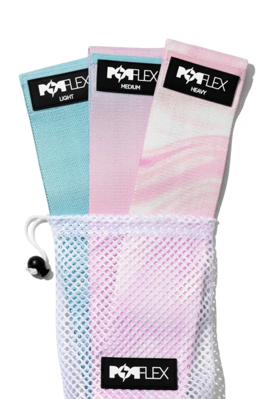 Booty Band Set - Cotton Candy made by POPFLEX