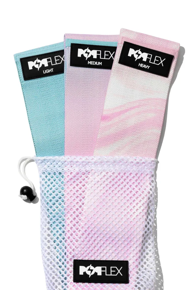 Booty Band Set - Cotton Candy sold by POPFLEX