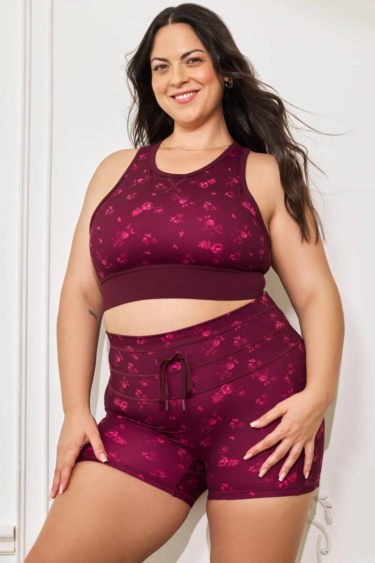 Cargo Booty Short - Fleur d'amour sold by POPFLEX product image thumbnail 5