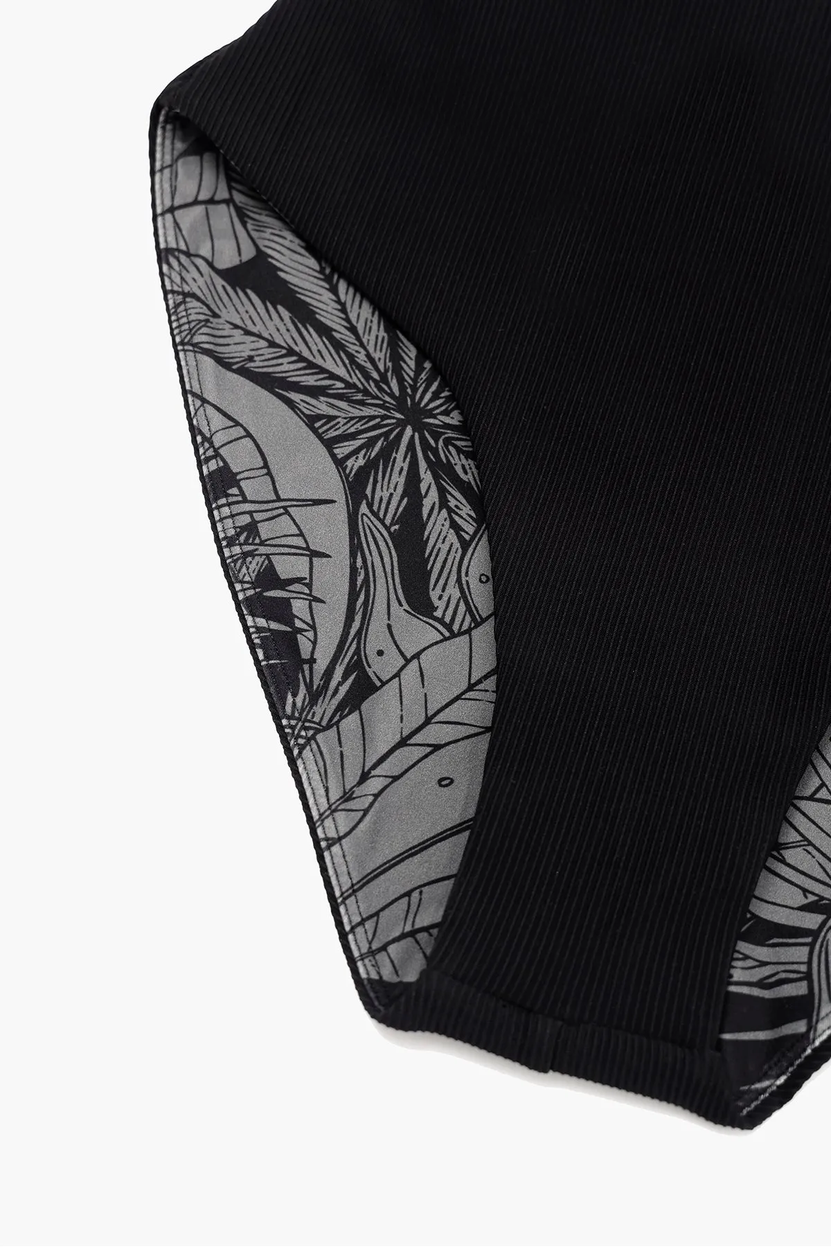 High Tide Cheeky Bikini Bottom (Ribbed) - Black sold by POPFLEX product image thumbnail 5