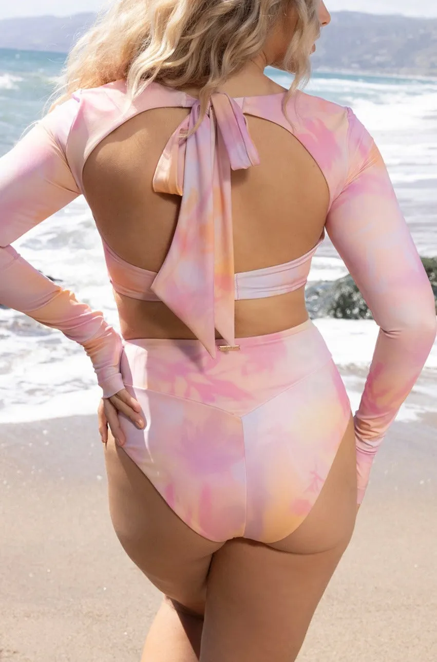 Crisscross Hourglass® Cheeky Bikini Bottom - Floral Haze sold by POPFLEX product image thumbnail 2