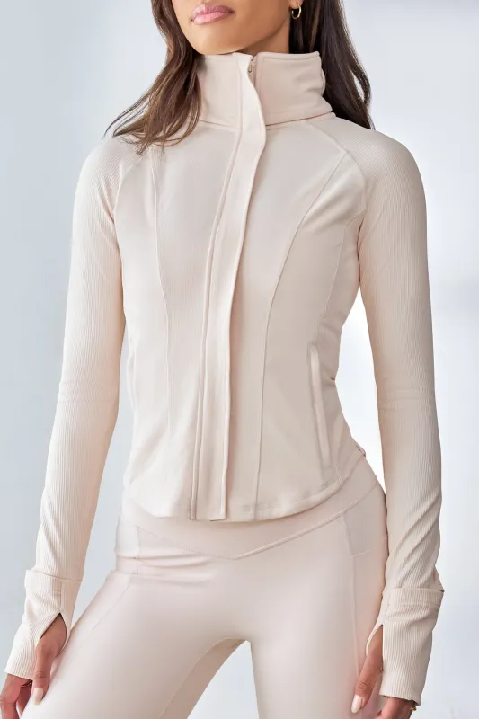 Corset Zip Jacket - Tutu Pink made by POPFLEX