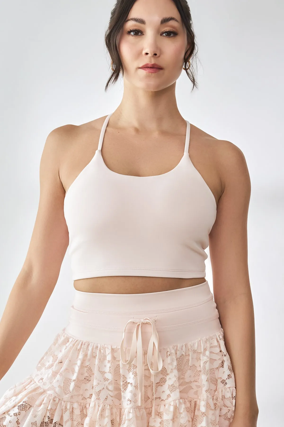 Flexy Crop Top with Bow - Tutu Pink sold by POPFLEX product image thumbnail 5