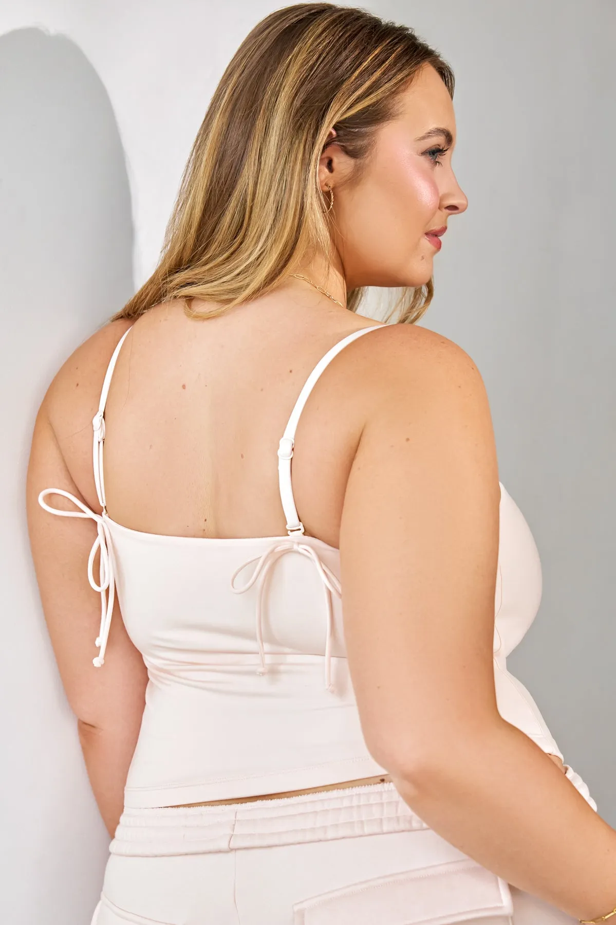 Perfect Cami with Bow - Tutu Pink sold by POPFLEX product image thumbnail 5