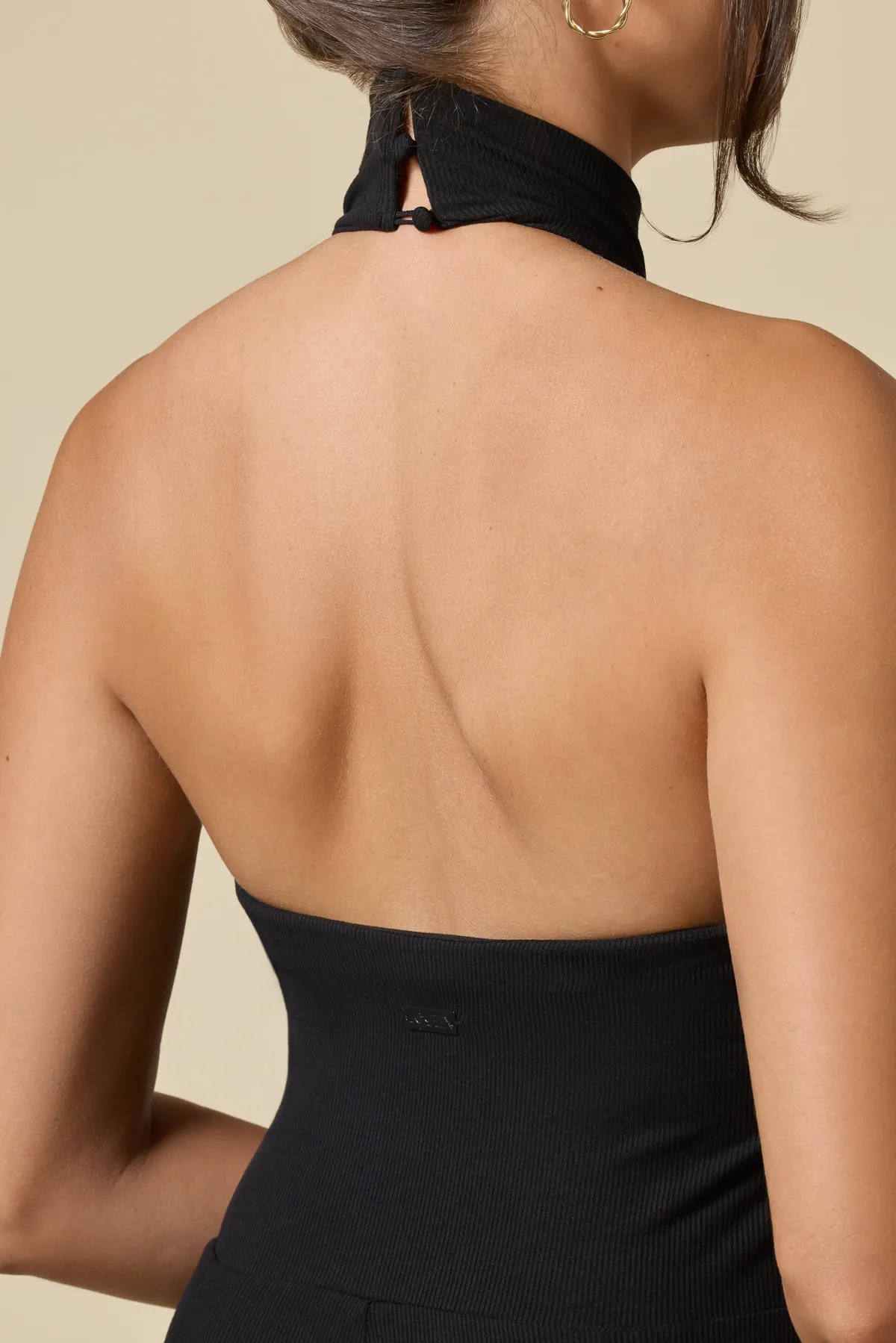 Mockneck Go With The Flow Jumpsuit - Black sold by POPFLEX product image thumbnail 5