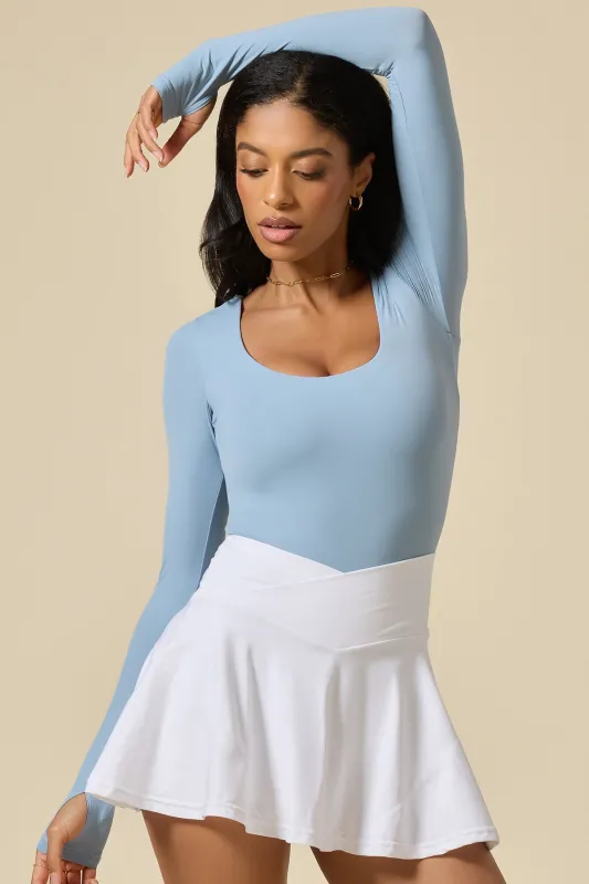 Scoop Me Off My Feet Bodysuit - Blue Storm made by POPFLEX