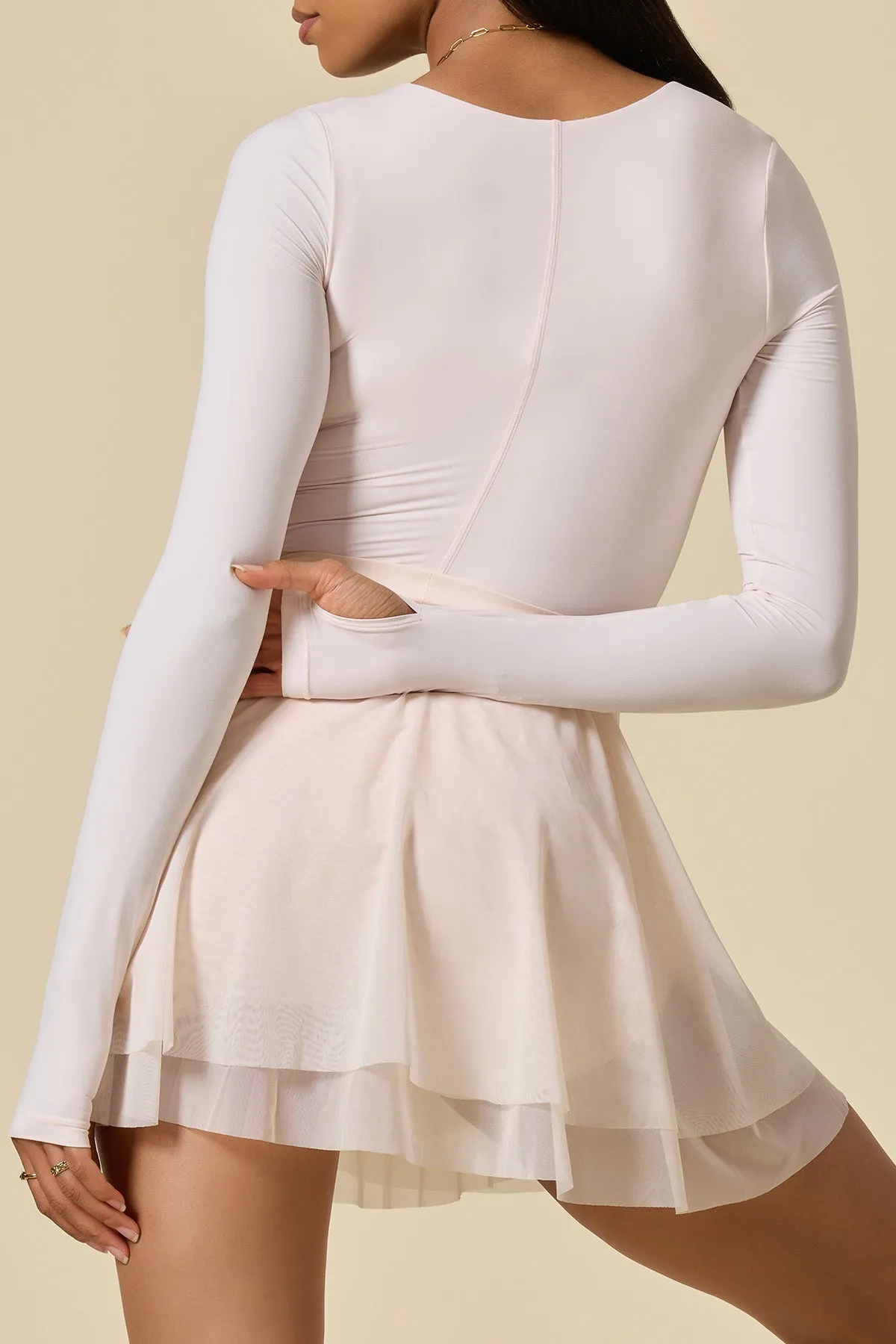 Scoop Me Off My Feet Bodysuit - Pastel Pink sold by POPFLEX product image thumbnail 3