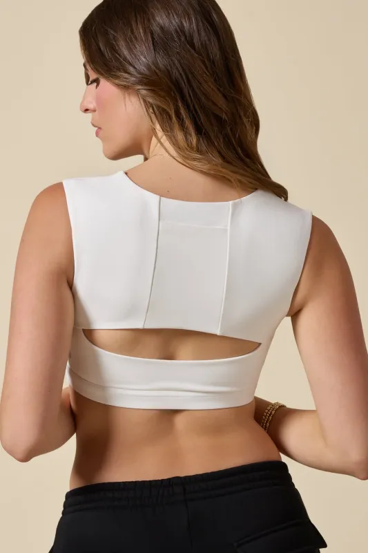 Pocket Bra - Bright White made by POPFLEX