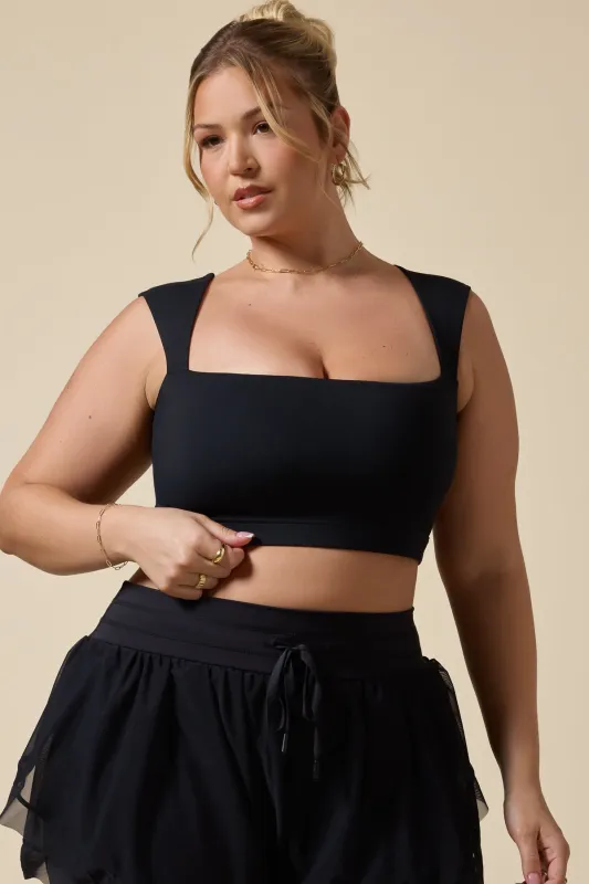 Pocket Bra - Black made by POPFLEX