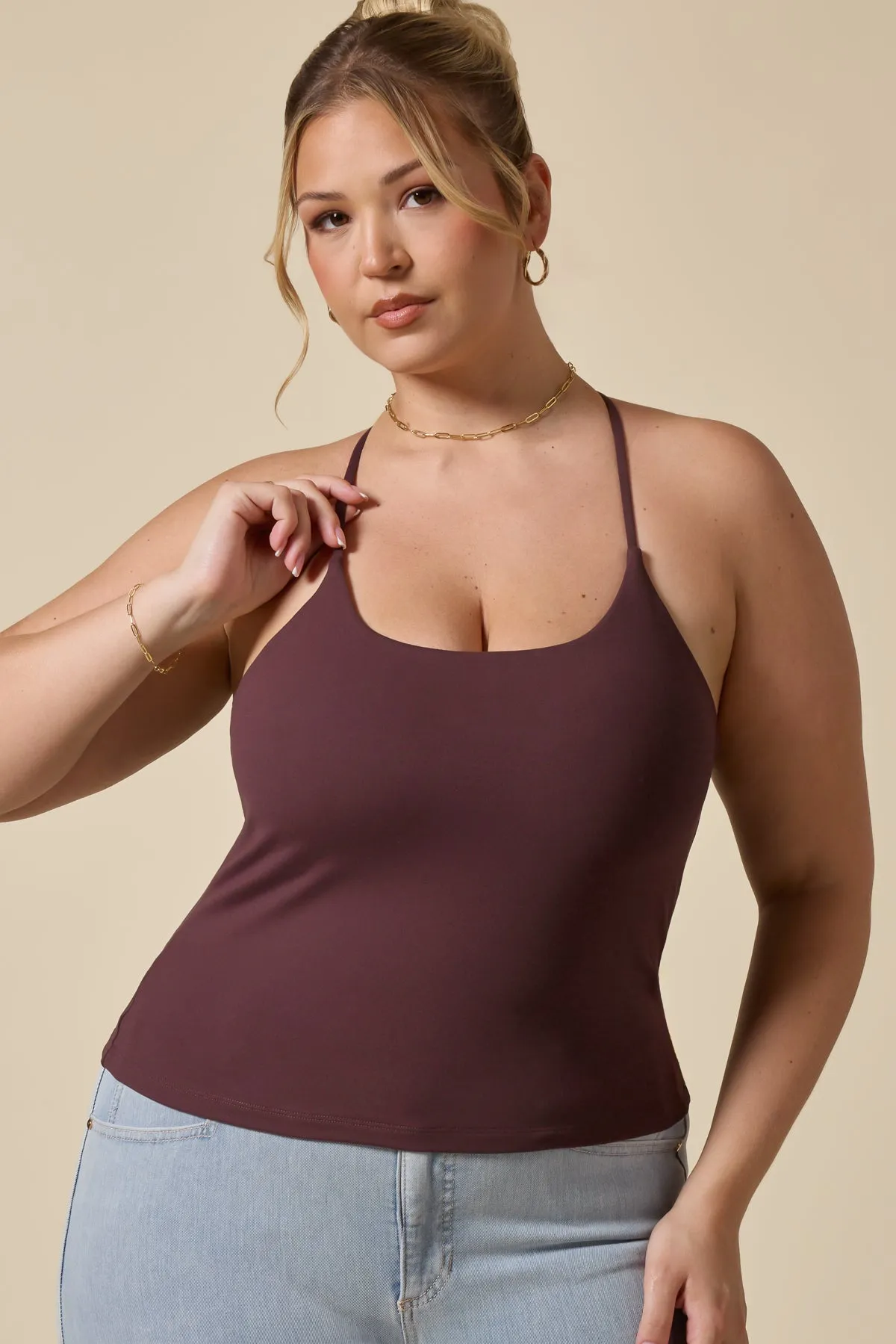 Flexy Cami - Pecan sold by POPFLEX product image thumbnail 4