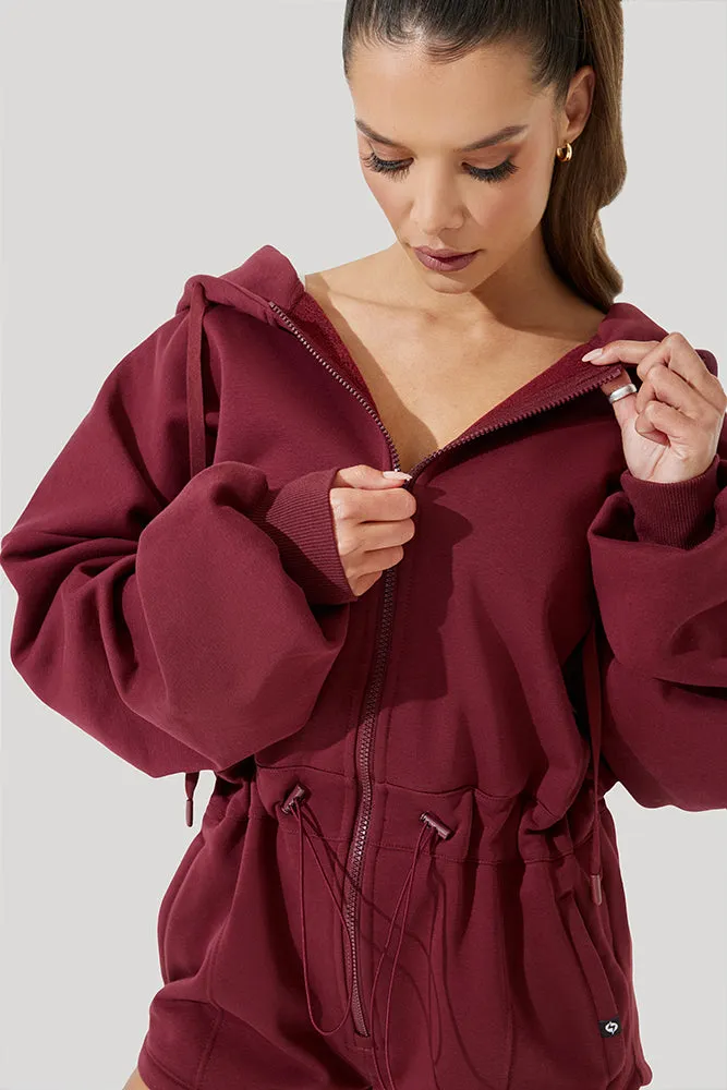 Cloud Romper - Red Wine sold by POPFLEX