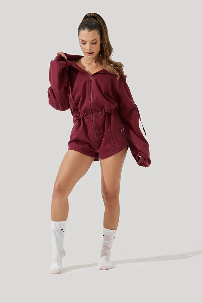 Cloud Romper - Red Wine sold by POPFLEX product image thumbnail 2