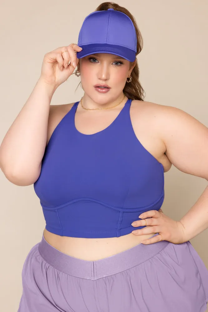 Cleo Corset Crop Bralette - Iris sold by POPFLEX product image thumbnail 5