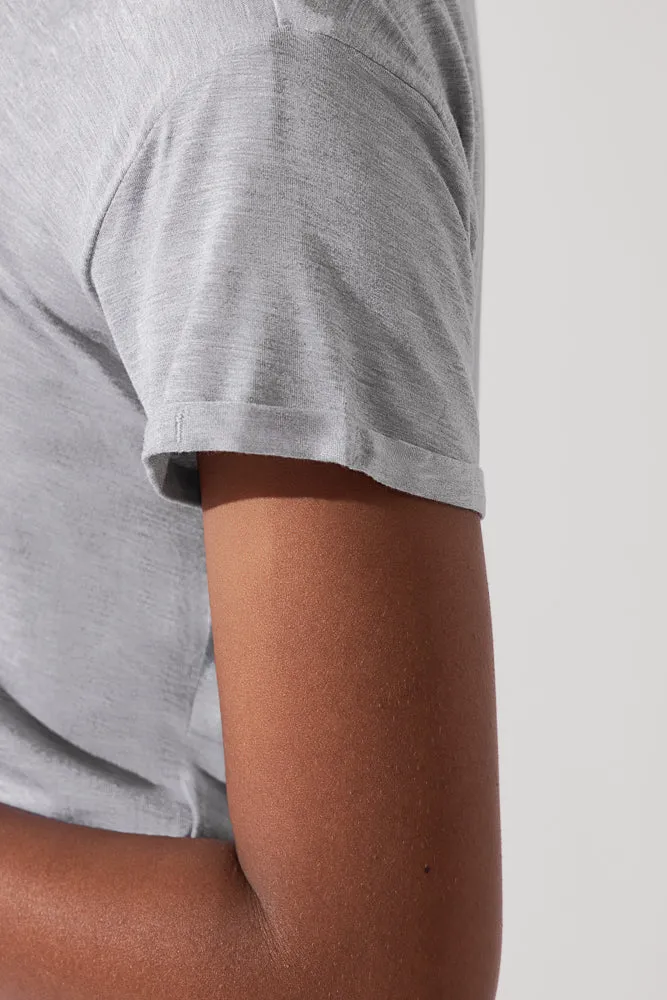 The Perfect Tee - Heather Grey sold by POPFLEX product image thumbnail 5