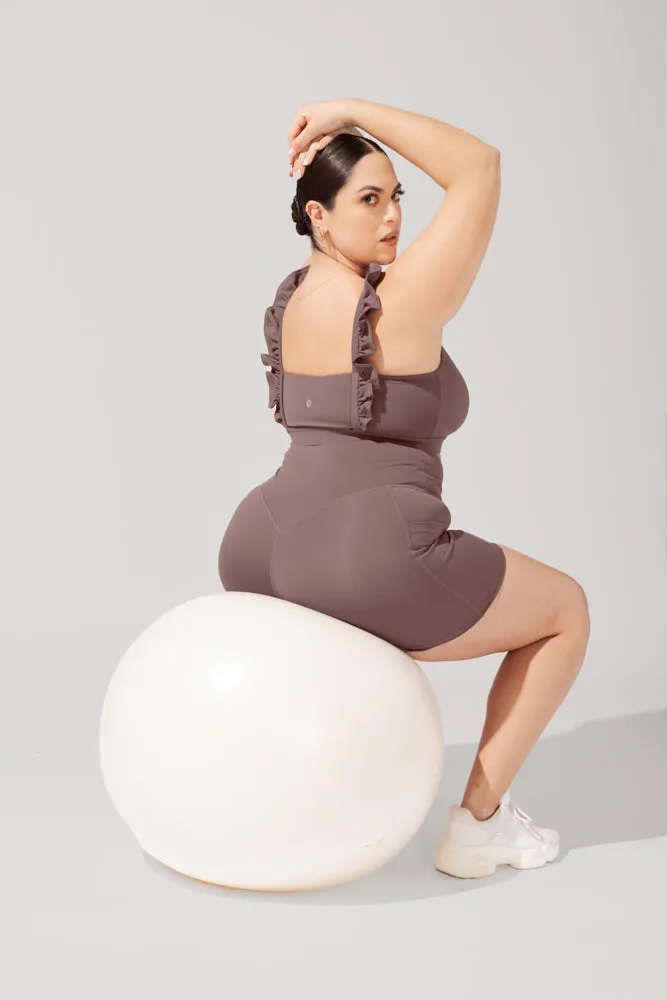 Romance Ruffle Bra - Peppercorn sold by POPFLEX product image thumbnail 5