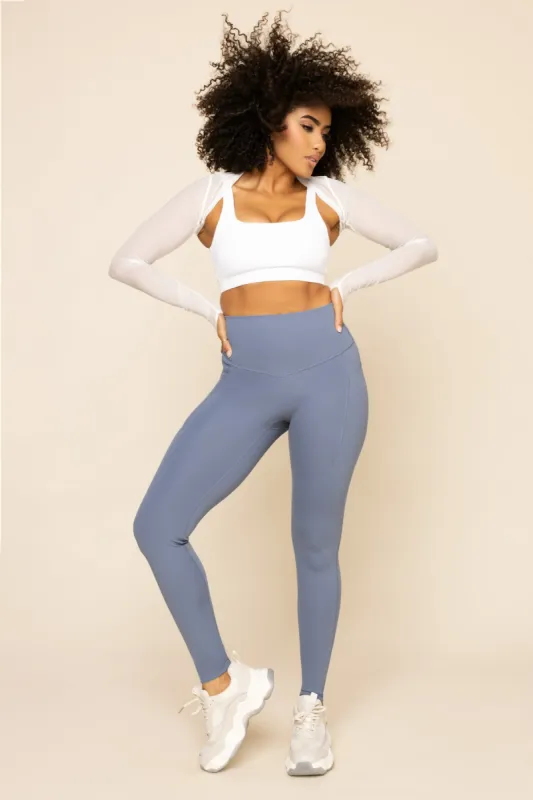 Supersculpt™ Legging with Pockets - Blue Mist sold by POPFLEX
