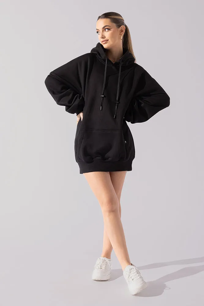 Long Cloud Hoodie - Black sold by POPFLEX product image thumbnail 5