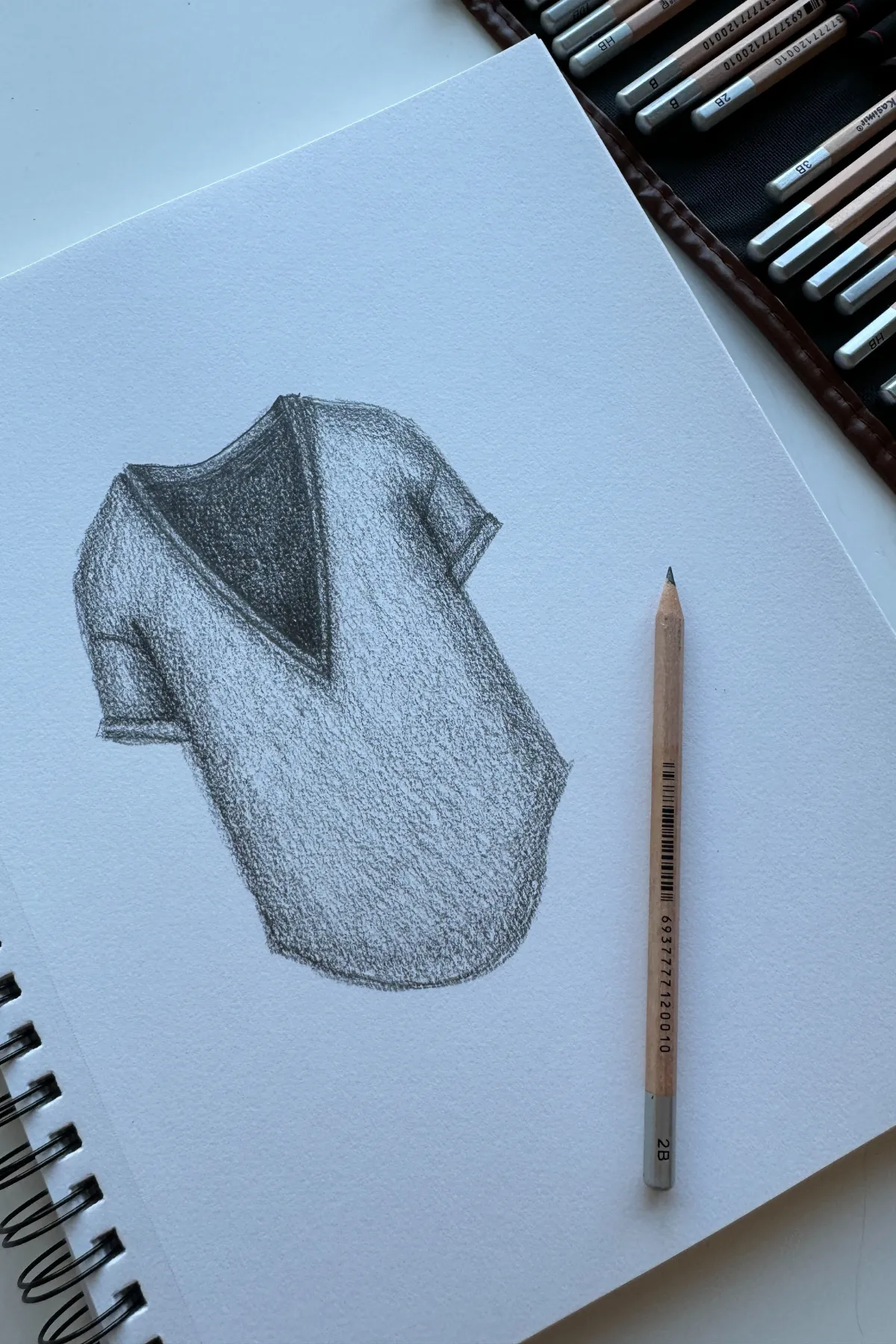 Reversible Deep V Tee - Lavender sold by POPFLEX product image thumbnail 3