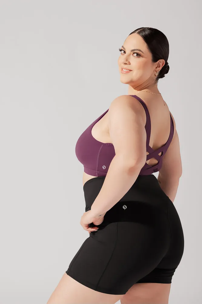 Corset Bra - Plum sold by POPFLEX product image thumbnail 5