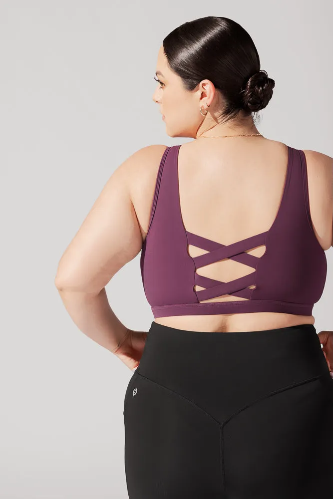 Corset Bra - Plum sold by POPFLEX product image thumbnail 2