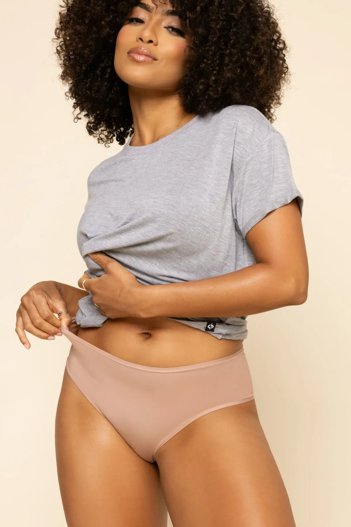 Next to Nothing Higher Rise Cheeky Panty - Tuscany sold by POPFLEX product image thumbnail 4