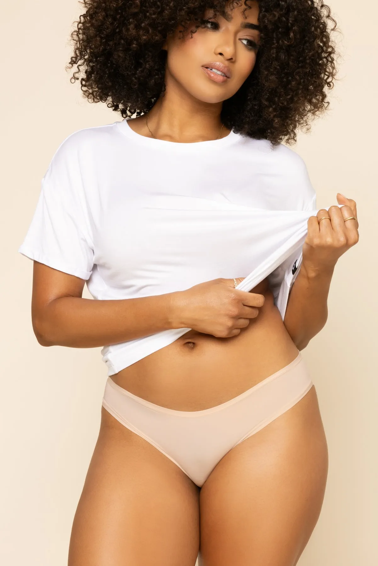 Next to Nothing Cheeky Panty - Rose Beige sold by POPFLEX product image thumbnail 3