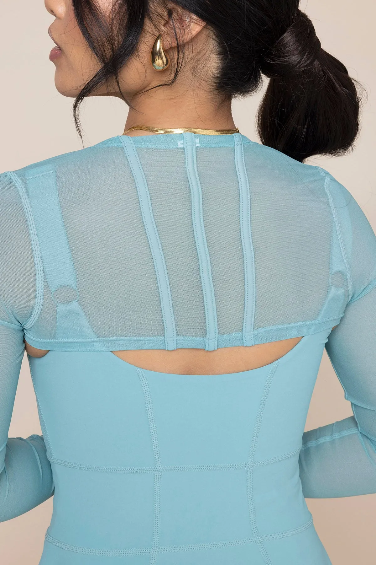 Mesh Corset Shrug - Oasis sold by POPFLEX product image thumbnail 2