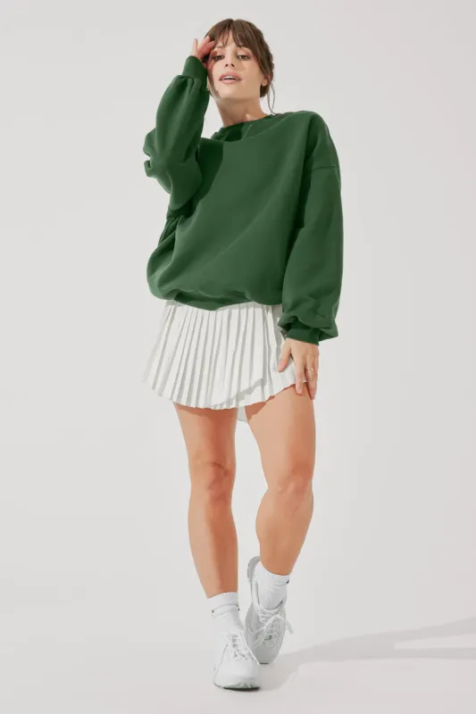Cloud Crewneck Sweater - Fern Green sold by POPFLEX