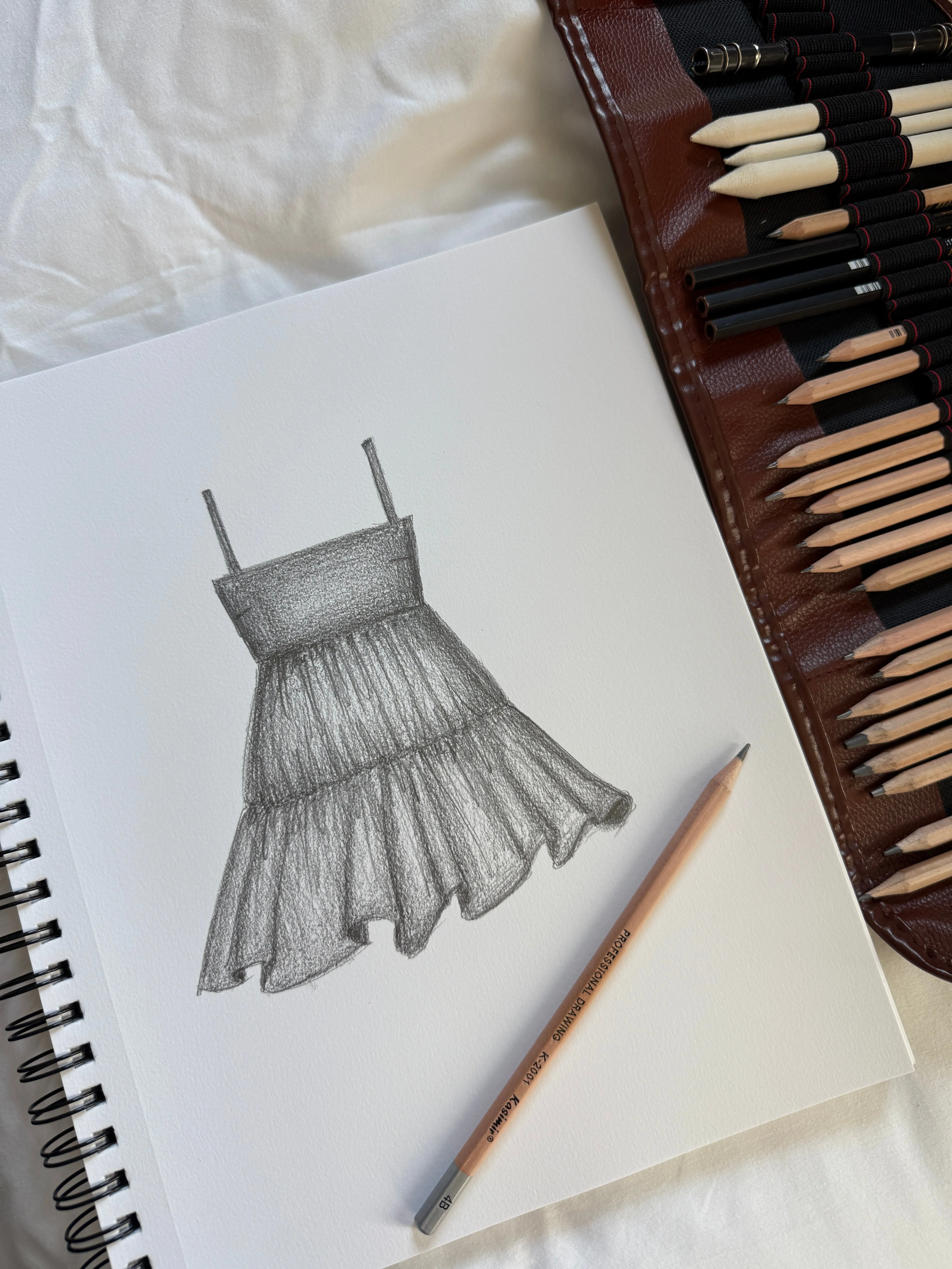 Pirouette Babydoll Dress - Coconut Cream sold by POPFLEX product image thumbnail 4