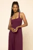 Go with the Flow Jumpsuit - Vineyard Wine sold by POPFLEX