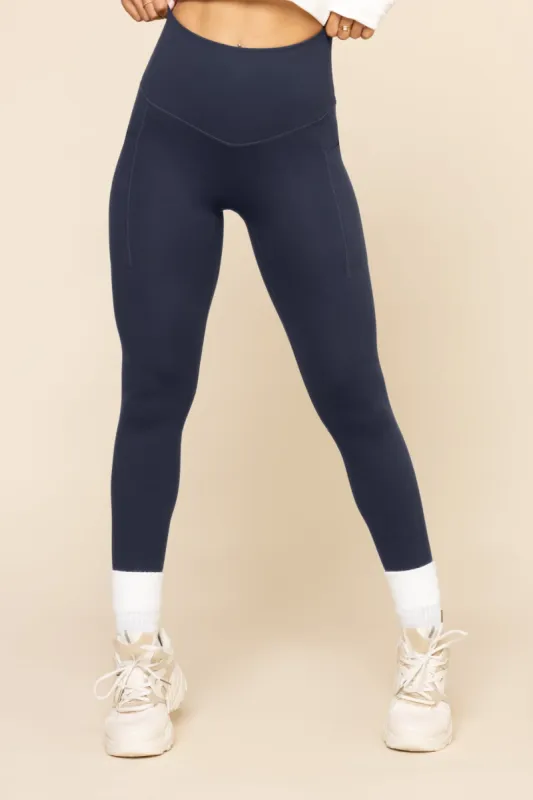 Supersculpt™ Legging with Pockets - Cosmic Navy sold by POPFLEX