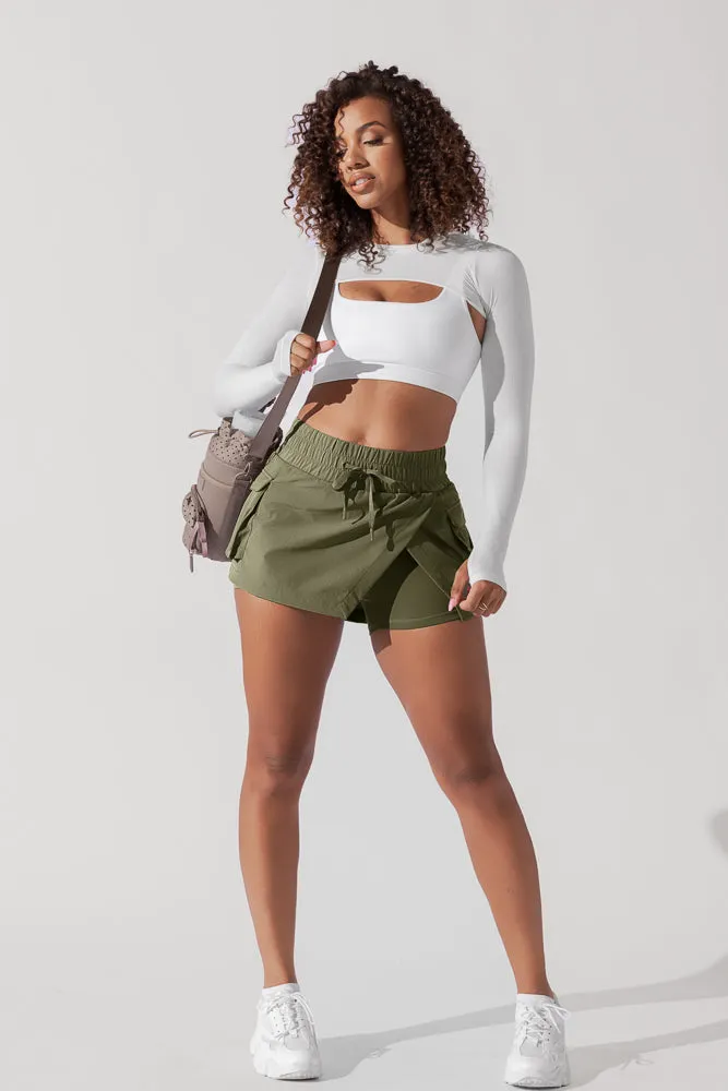 Hiking Superskort™ - Dark Olive sold by POPFLEX