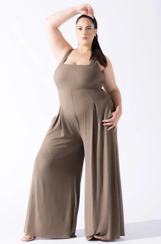 Go with the Flow Jumpsuit - Leafless Tree sold by POPFLEX