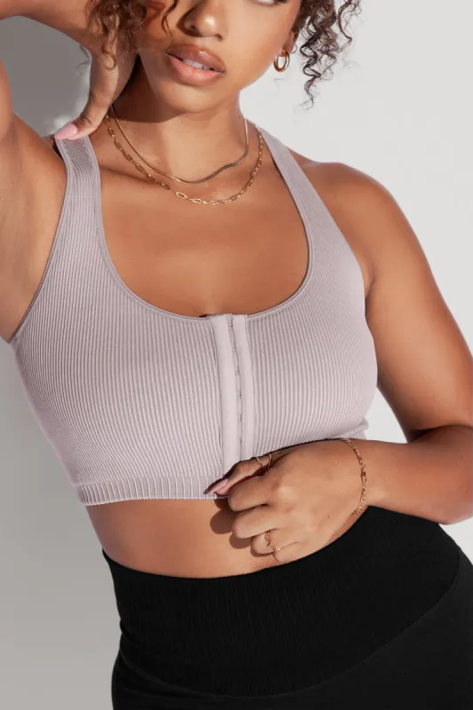 Hook It Up Seamless Bra - Smoky Lilac sold by POPFLEX