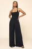 Go With The Flow Jumpsuit - Black sold by POPFLEX